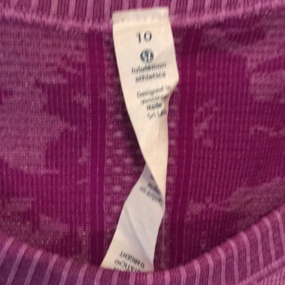 Lululemon- Swiftly Tech Ls- Size 10 - image 2